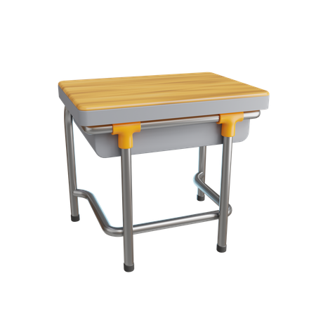 Mesa escolar  3D Icon