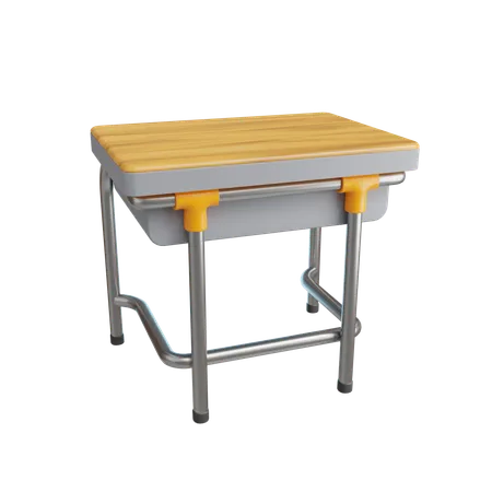 Mesa escolar  3D Icon