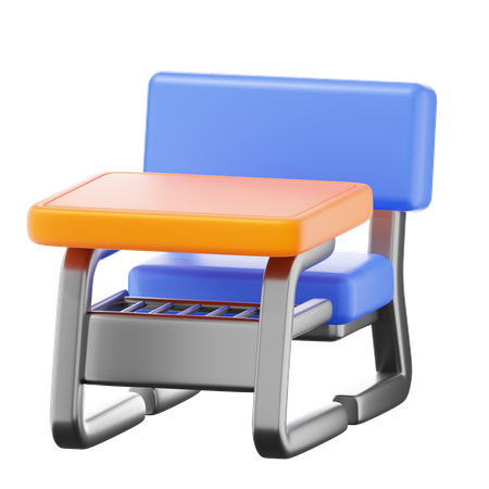 Mesa escolar  3D Icon