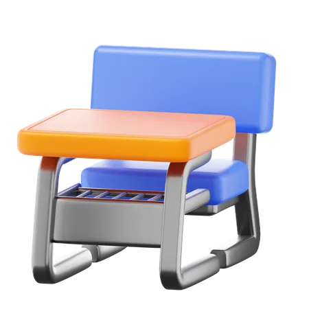 Mesa escolar  3D Icon