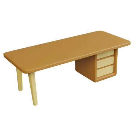 Mesa de escritorio  3D Icon