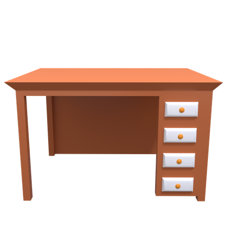 Mesa de escritorio  3D Icon