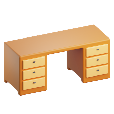 Mesa do gerente  3D Icon