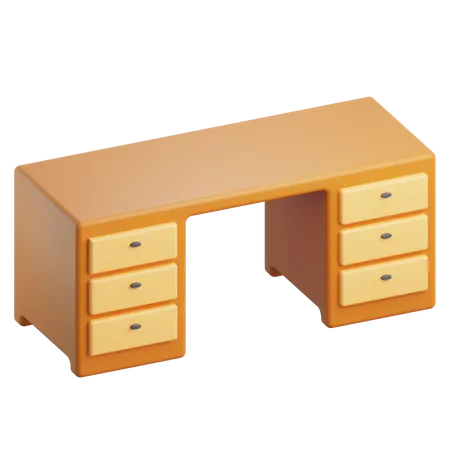 Mesa do gerente  3D Icon