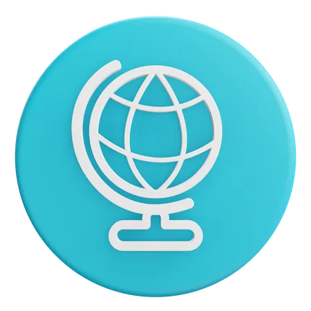 Globo de mesa  3D Icon