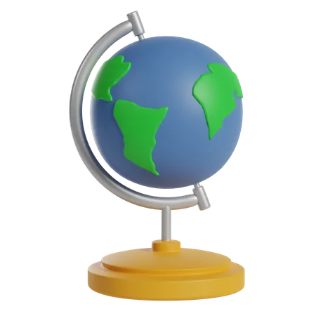 Globo de mesa  3D Icon