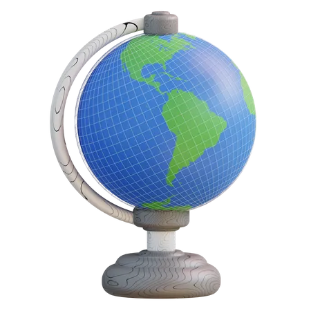 Globo de mesa  3D Icon