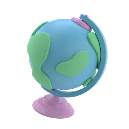 Globo de mesa  3D Icon