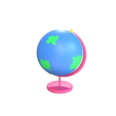 Globo de mesa  3D Icon