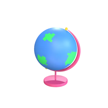 Globo de mesa  3D Icon