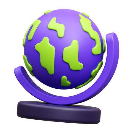 Globo de mesa  3D Icon