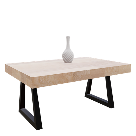 Mesa de madeira  3D Icon