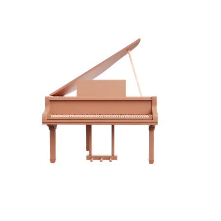 Mesa de piano  3D Icon