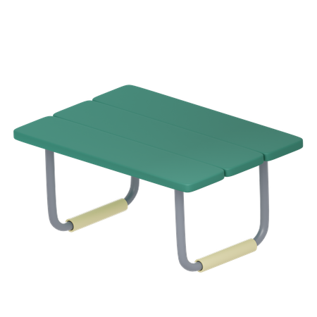 Mesa plegable  3D Icon