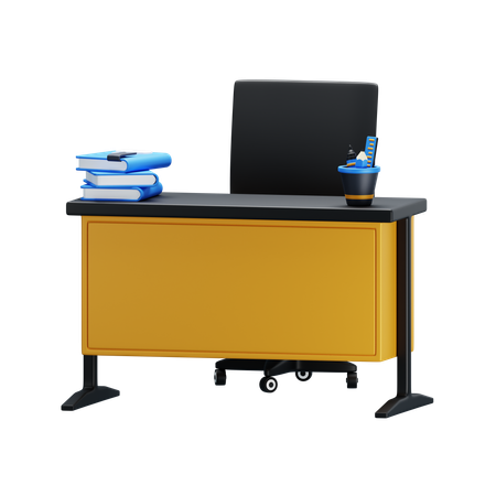 Mesa do professor  3D Icon