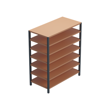 Mesa de rack  3D Icon