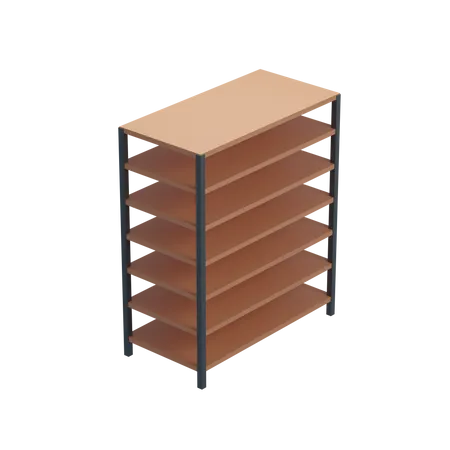 Mesa de rack  3D Icon