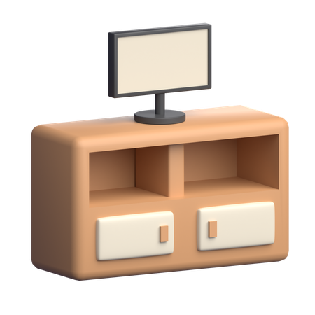 Mesa de sala  3D Icon