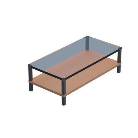 Mesa de salón  3D Icon