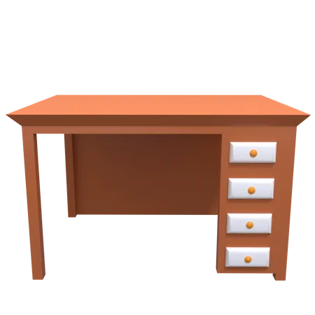 Mesa de trabalho  3D Icon