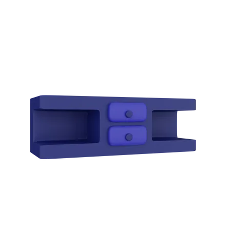 Mesa de TV  3D Icon