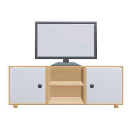 Mesa de TV  3D Icon