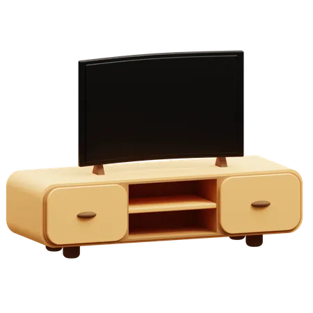 Mesa de TV  3D Icon