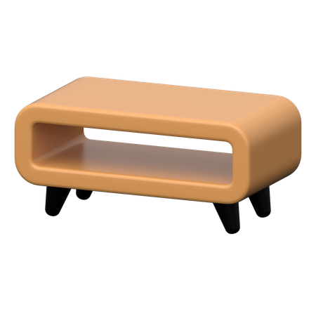 Mesa de TV  3D Icon