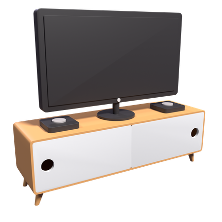 Mesa de TV  3D Icon