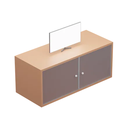 Mesa de TV  3D Icon