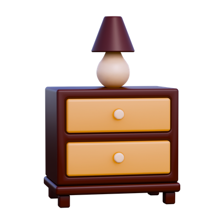 Mesa de cama  3D Icon