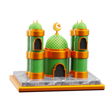 Mesquita  3D Icon