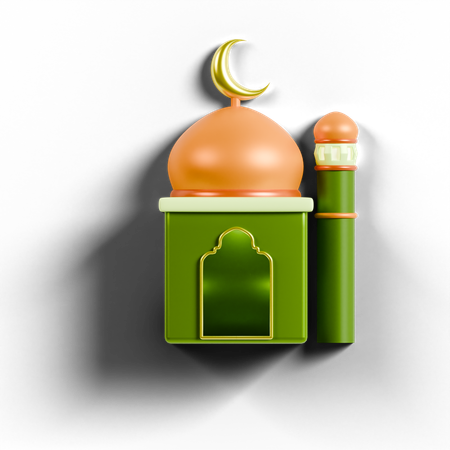 Mesquita  3D Icon