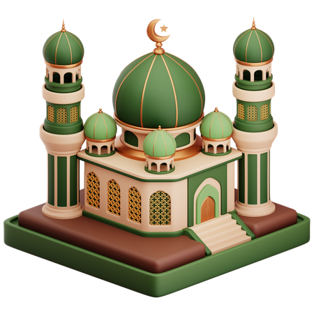 Mesquita  3D Icon