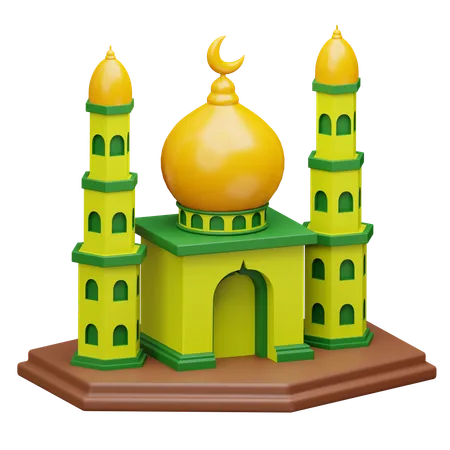 Mesquita  3D Icon