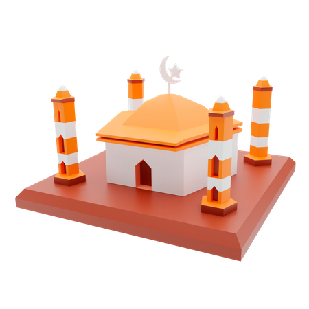 Mesquita  3D Illustration