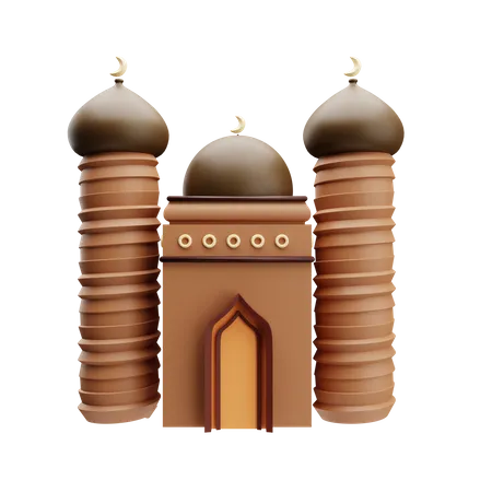 Mesquita  3D Illustration