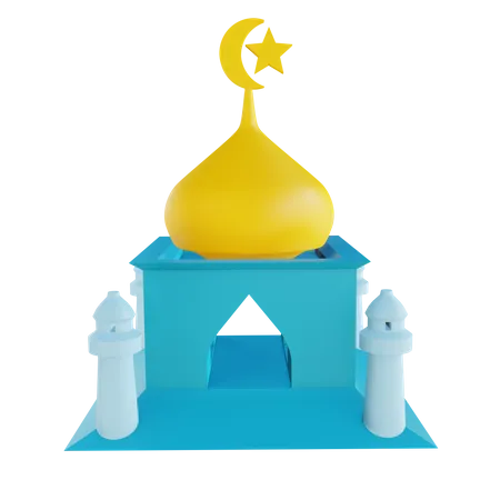Mesquita  3D Illustration