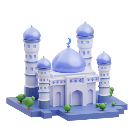 Mesquita  3D Illustration