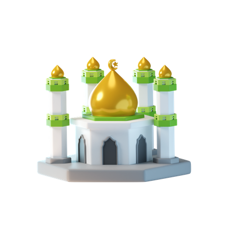 Mesquita  3D Icon