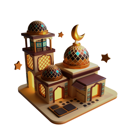 Mesquita  3D Icon