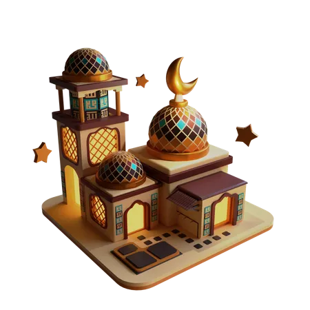 Mesquita  3D Icon