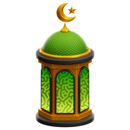 Cúpula da mesquita  3D Icon