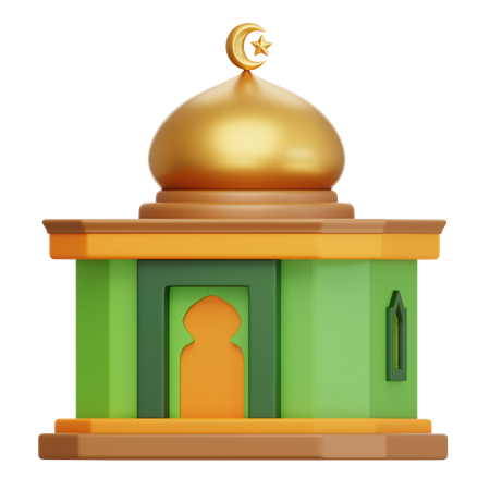 Mesquita Islâmica  3D Icon