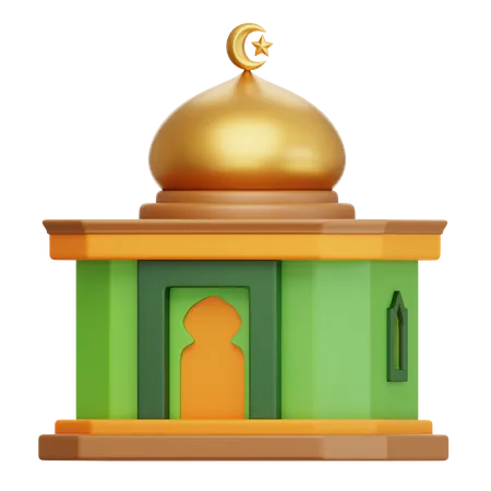 Mesquita Islâmica  3D Icon