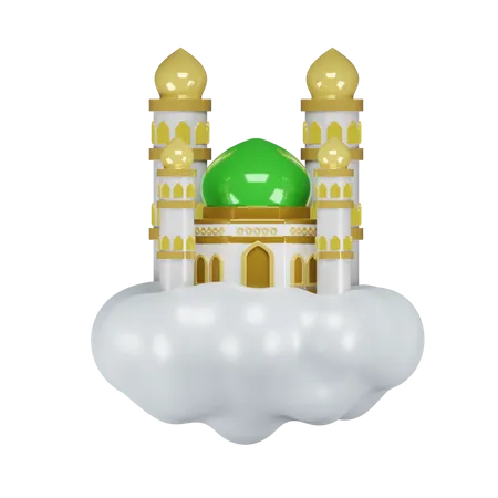 Mesquita Islâmica  3D Icon