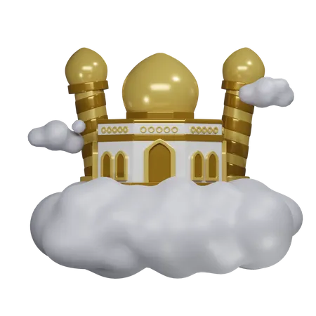 Mesquita Islâmica  3D Icon