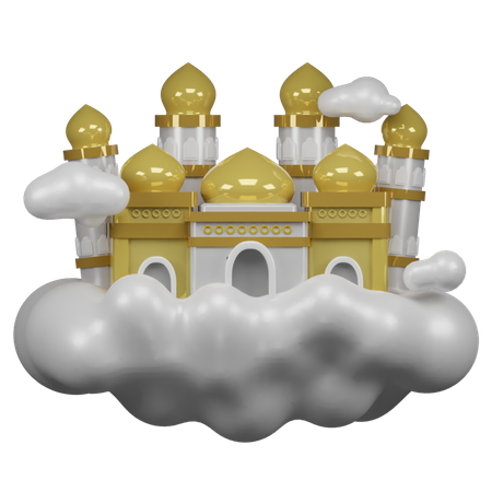 Mesquita Islâmica  3D Icon