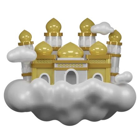 Mesquita Islâmica  3D Icon