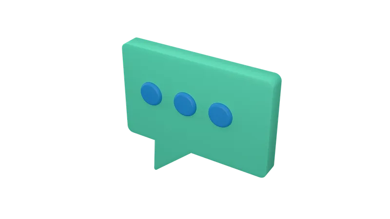 Message  3D Icon